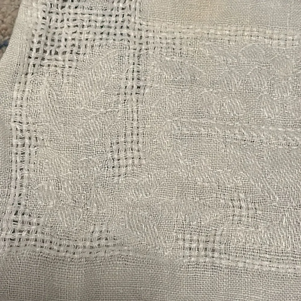 Vintage Table Linens (patterned napkins) Lot of 5